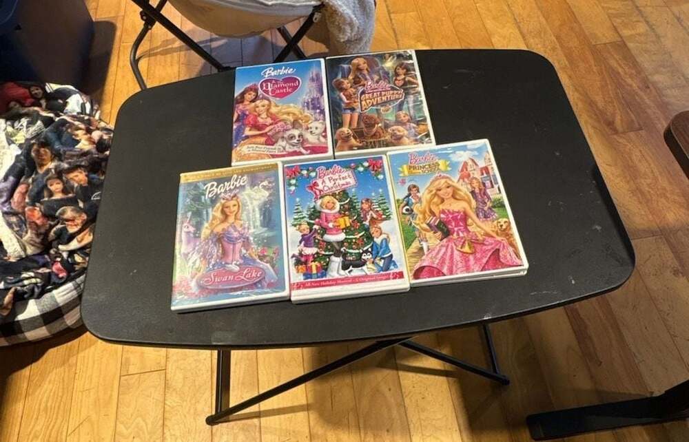 Barbie Movie DVD Lot Of 5